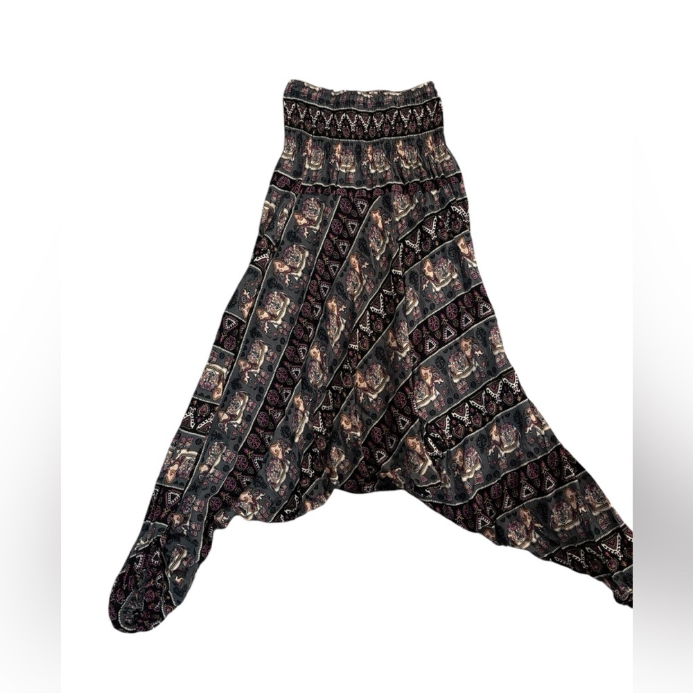 Bohemian Patterned Harem Pants